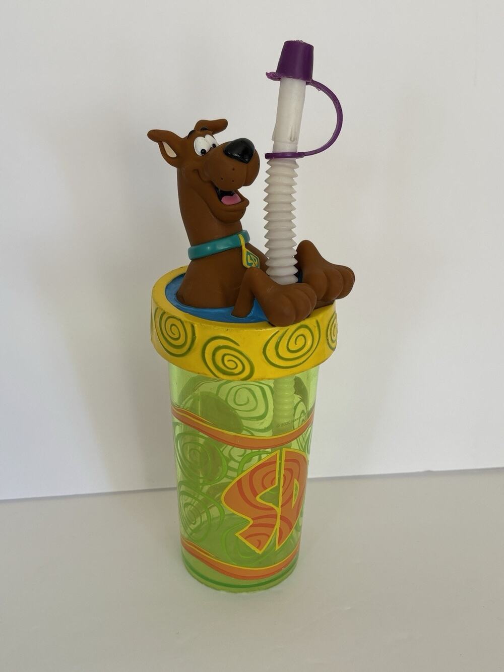 cartoon network Scooby Doo Shaggy Hanna Barbera vintage Plastic Tumbler Cup New